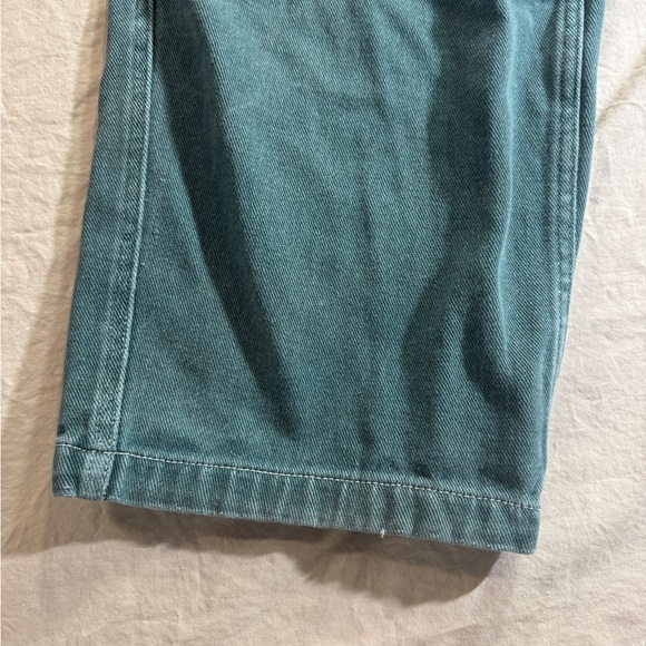 Empyre Green Denim Double Knee Distressed Jeans - Picture 2 of 16